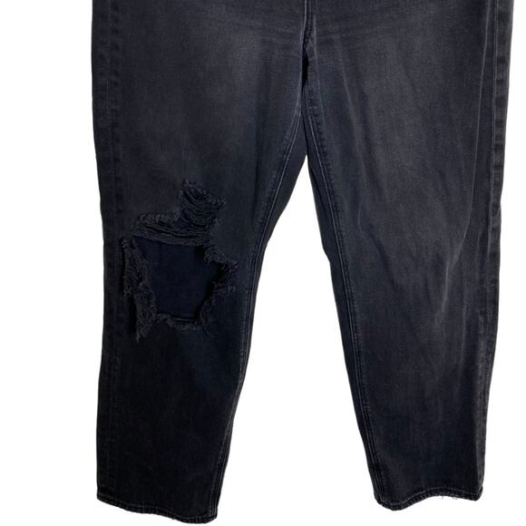 American Eagle Highest Rise 90s Boyfriend Distressed Jeans Denim Pants Womens 10 - Picture 4 of 11